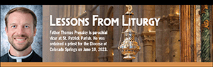 LESSONS FROM LITURGY: Oil — Not Just for Dinner