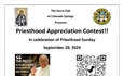 Priesthood Appreciation Contest entries due Oct. 25