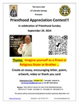 Priesthood Appreciation Contest entries due Oct. 25