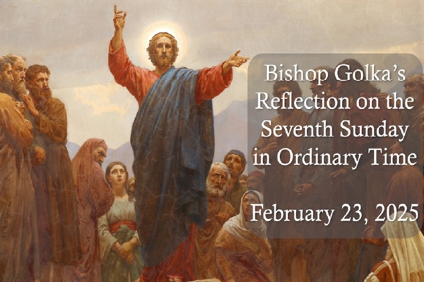 Bishop Golka's Reflection on the Seventh Sunday in Ordinary Time