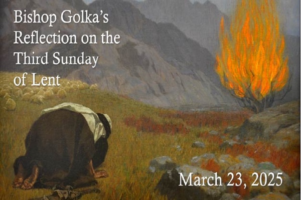 Bishop Golka's Reflection on the Third Sunday of Lent