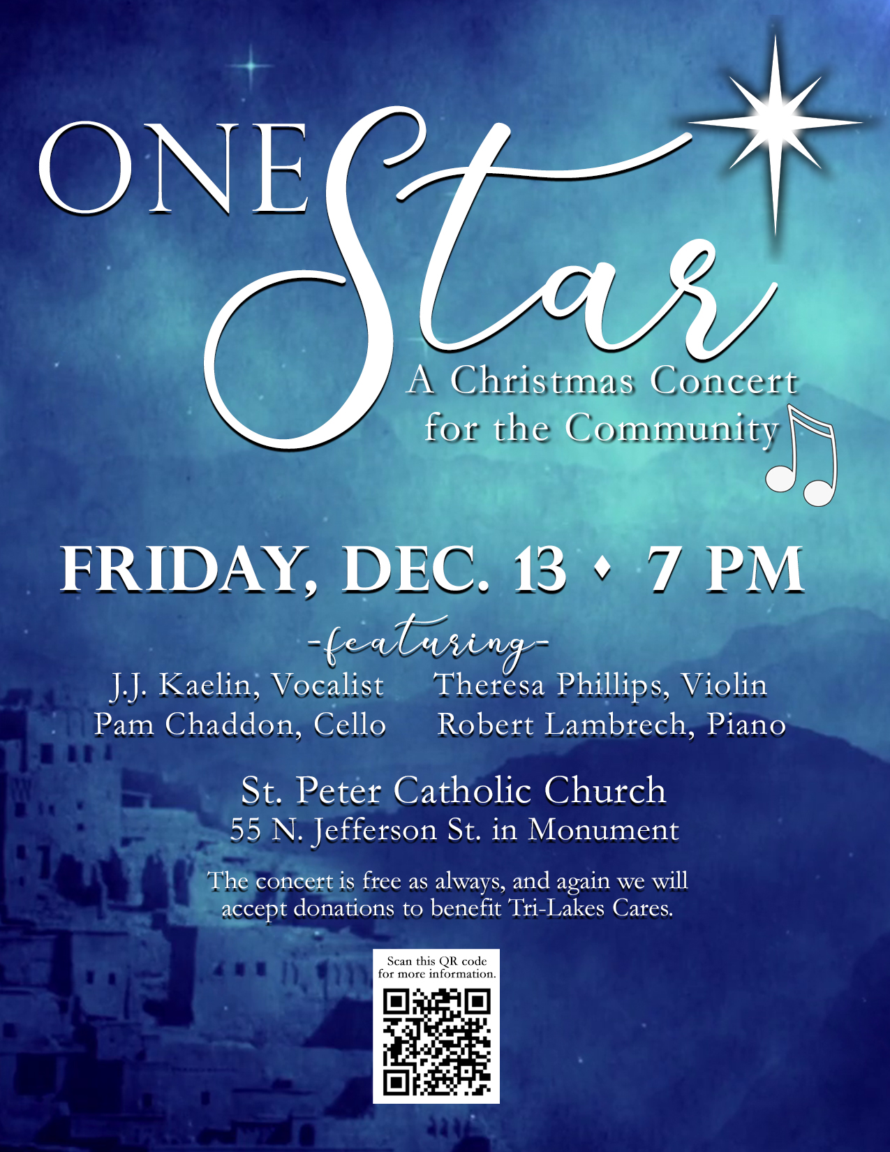 One Star - A Christmas Concert for the Community