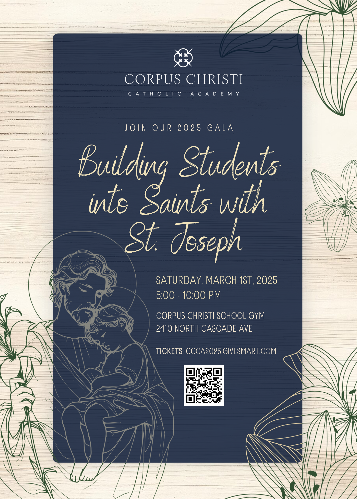 Building Students into Saints with St. Joseph - 2025 Gala